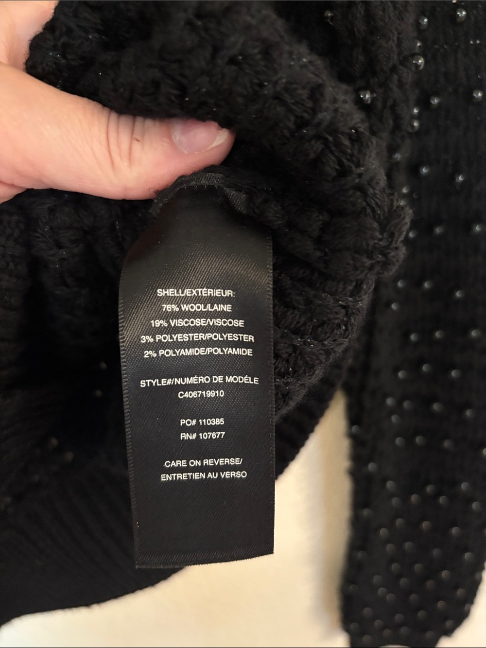 ALICE + OLIVIA Embellished Beaded Cardigan - Picture 6 of 7